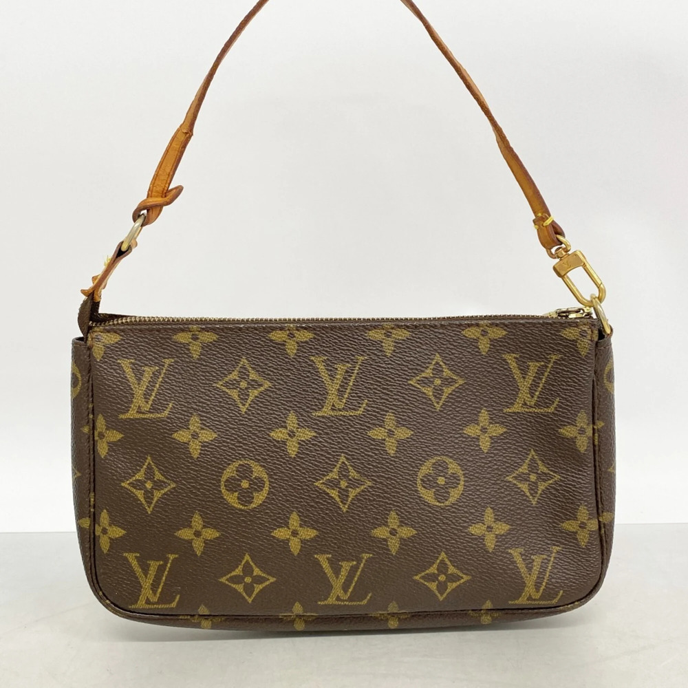 LOUIS VUITTON Brown Monogram Pochette Pouch - Picture 10 of 10